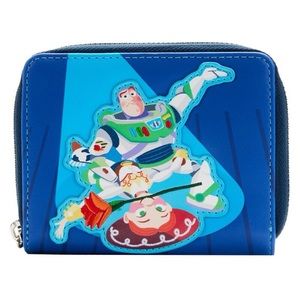 Loungefly Disney PIXAR MOMENTS TOY STORY JESSIE & BUZZ ZIP AROUND WALLET